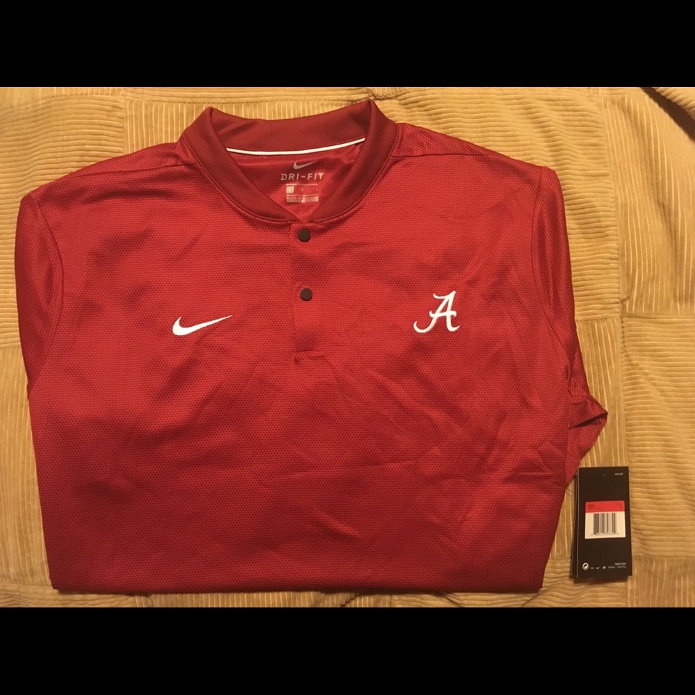 NWT Men’s Nike DriFit Alabama Shirt, size L